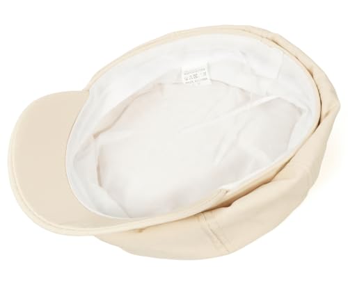 Beret Hat for Women Newsboy Hat Baker Boy Cap y2k Hat - color: Beige