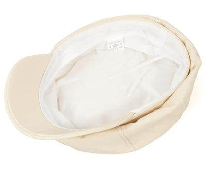 Beret Hat for Women Newsboy Hat Baker Boy Cap y2k Hat - color: Beige