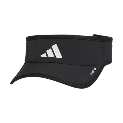 adidas Men's Superlite Visor - color: Black/White/3