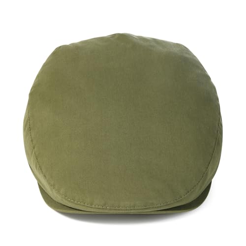 Toddler Cotton Golf Newsboy Cap - color: Army Green, size: 12-24 Months