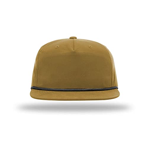 Richardson 256 Umpqua Grandpa Flip-Up Stay Pinch Cap Bundle w/Cap Catcher - color: Biscuit W/ Black Rope