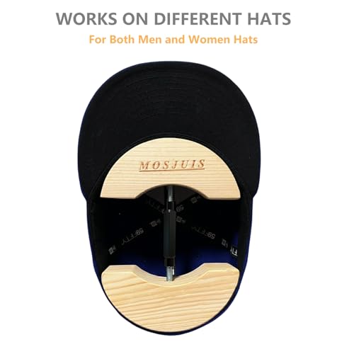 Hat Stretcher Adjustable Cap Stretchers for Fitted Hats Hat Jack Stretcher for Men Women Cowboy Fedora Baseball Caps - size: 6 1/2