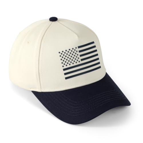 American Flag Hat USA Hat Baseball Cap for Men Women - color: Blue