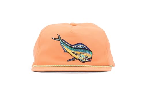 Bajío Fishing Hat - Performance, Corduroy and Twill Trucker Snapback - color: Dorado - Orange - Performance