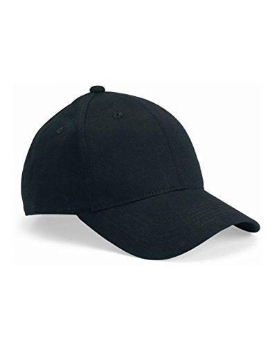 Valucap - Lightweight Twill Cap - VC100 - Adjustable - Black
