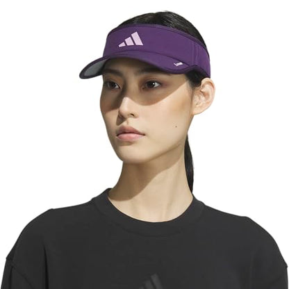 adidas Womens Superlite 3 Visor Casual - Black - color: Aurora Plum Purple/Powder Plum Purple/3