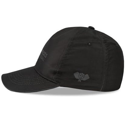 Headsweats Performance Pickleball Hats and Visors - color: Black, style: Hat