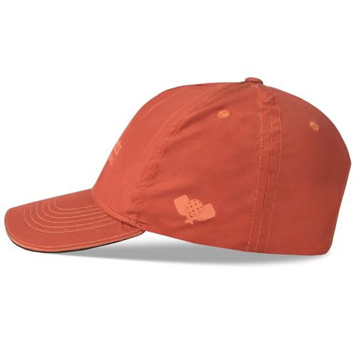 Headsweats Performance Pickleball Hats and Visors - color: Brick Red, style: Hat