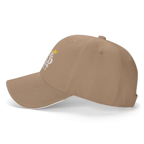 is He Hat Men Dad Hats Cute Cap - color: Natural