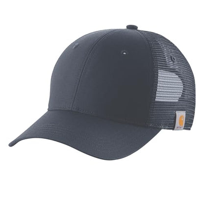 Carhartt Men's Rugged Professional Series Canvas Mesh-Back Cap - color: Navy Closeout