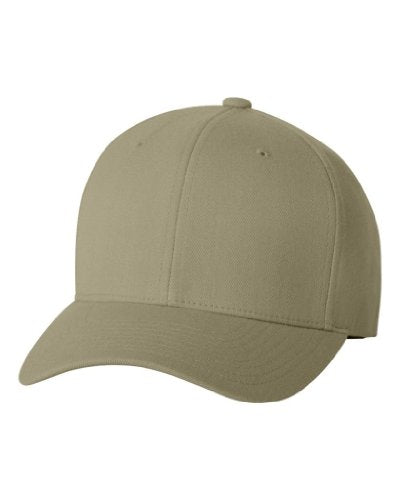 Pro-Formance Cap With Custom Embroidery by Flexfit - color: Kahki, size: Small-Medium