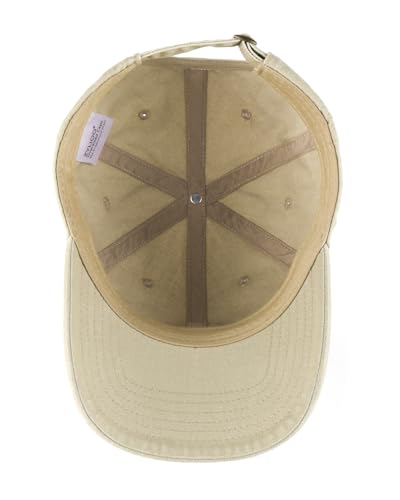 Zylioo XXL Baseball Cap for Big Heads Men Women, Washed Denim Dad Hat - color: Beige, size: X-Large-XX-Large