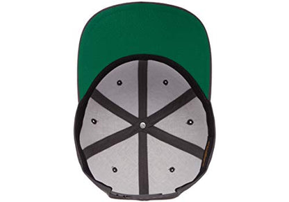 Flexfit Unisex Adult Yp Classics Premium Snapback Cap – 2-Tone - color: Dark Grey