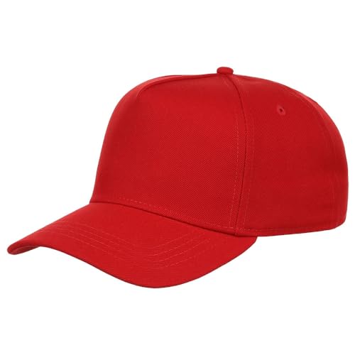 Lids Blank Hook Shot A-Frame Adjustable Snapback Hat – Breathable Mesh & Lightweight | Curved Bill | One Size Fits Most - color: Red