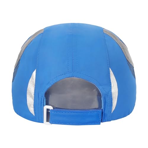 HH HOFNEN Quick Dry Cap Lightweight Running Sports Golf Hat for Men Women - color: #3 Blue