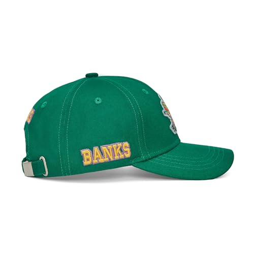 D-5 Mighty Ducks #96 Conway #99 Banks Baseball Cap - color: New Green #99