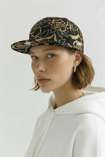 Japanese Kimono Baseball Cap for Men, Snapback Flat Brim Hat - color: 901, size: Medium-Large