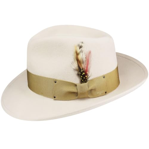 Bailey of Hollywood Men's Fedora Hat - color: Bone, size: X-Large