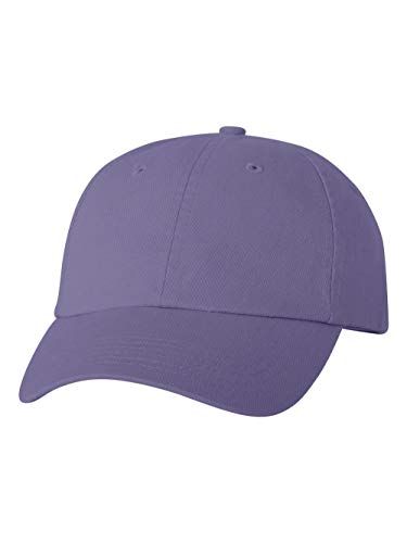Valucap Adult Bio-Washed Classic Custom Dad Hat - color: Lavender