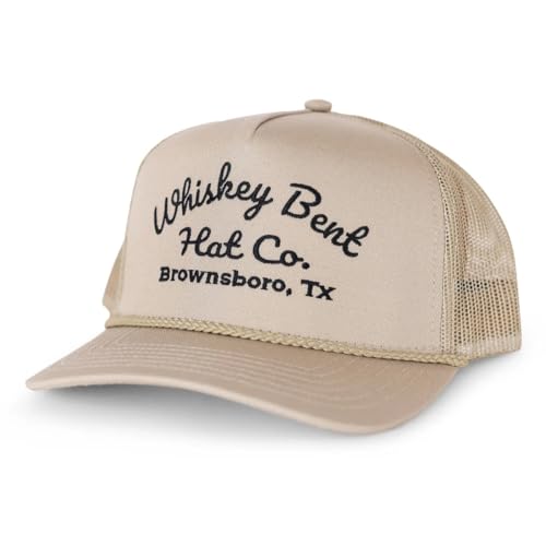 WHISKEY BENT HAT CO. Sale Barn Adjustable Snapback Hat - color: Tan
