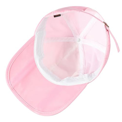 Sumolux Waterproof Baseball Cap Men Women Sun Hat Quick-Drying - color: Pink, size: One Size