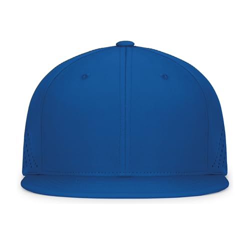 Pacific Headwear Unisex-Adult Pacific Headwear Premium Lightweight Perforated Pacflex Cap Powered By Coolcore® - color: Royal, size: X-Small