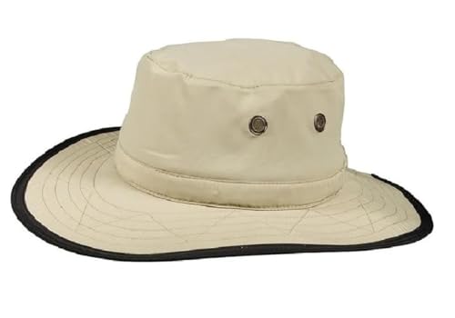Dorfman Pacific Co. Men's Dimensional Brim Boonie - color: Khaki, size: Small-Medium
