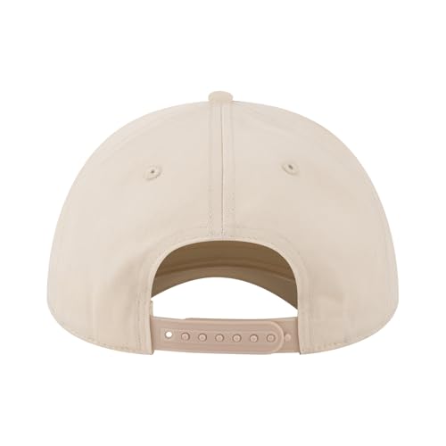 TOPTIE 5 Panel Trucker Hat Snapback Adjustable Cotton Sun Cap for Men - color: Beige