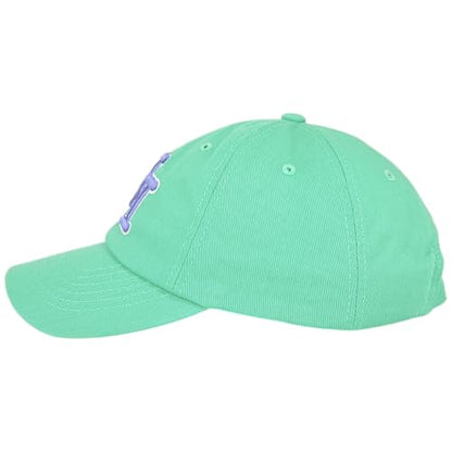 NY 3D Embroidered Dad Hat - New York Baseball Cap - color: Mint Lavender