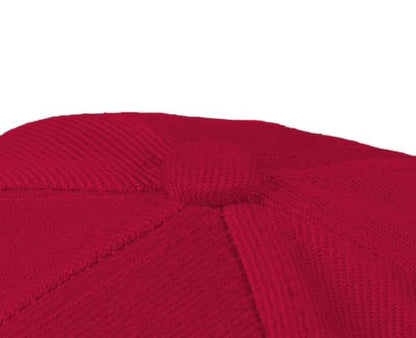 TK Flex Blank Hats, Adjustable Plain Hats, Casual Women's and Men's Hats, Baseball Caps for Patches and Embroidery, 12 Pack - color: Red