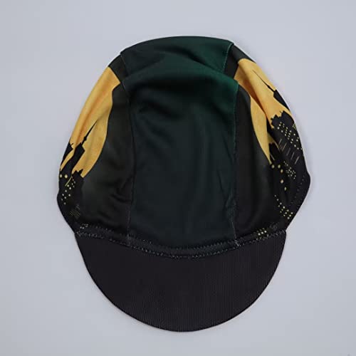 Cycling Cap - Polyester Road Cycling Hat-Under Helmet - Cycling Helmet Liner Breathable&Sweat Uptake - color: Ccj