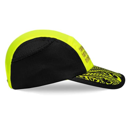 Headsweats Performance Ice Hat - color: Black/Yellow Tribal