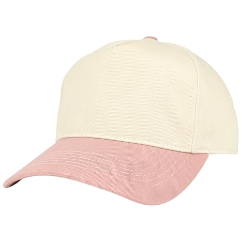 E BY ELIDAN Two Tone A-Frame Trucker Hat, 5-Panel Blank Baseball Snapback - color: Stone Mauve