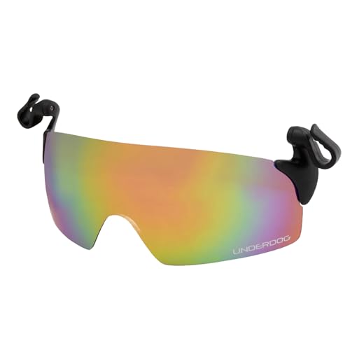 UNDERDOG Rocky Clip-On Hat Sunglasses, Polarized & Non-Polarized, 2 Sizes - color: Aurora Coral