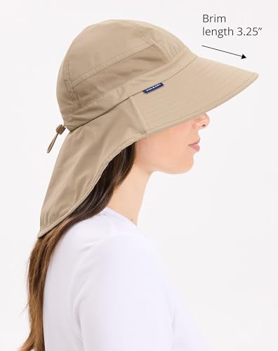 Solbari Unisex Trekker Sun Hat UPF 50+ - color: Beige, size: Large-X-Large