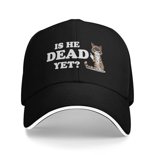 is He Hat for Women Baseball Hat Funny Hat - color: Black