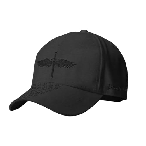 SAINT KAIZEN Adjustable Baseball Cap for Men- Faith-Inspired - color: Angel Wings