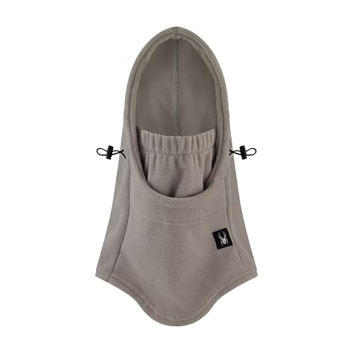 Spyder Mens Full Length Helmut Polar Fleece Balaclava, Pewter, One Size