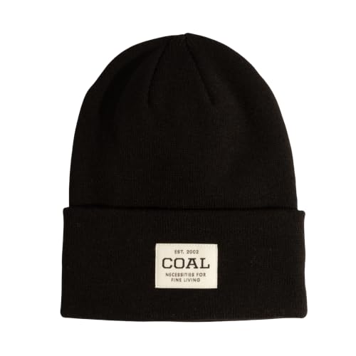 Coal Uniform Tall Cuffed Beanie - Oversized - color: Black 2