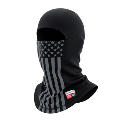 Fullsheild FR Balaclava CAT2 7oz Flame-Retardant Cotton Face Mask, NFPA2112 - color: Usa Flag