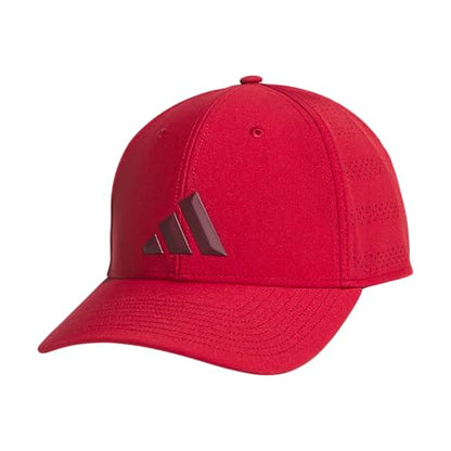 adidas Men's Gameday Stretch Fit Hat - color: Active Maroon/Collegiate Burgundy/5, size: Small-Medium