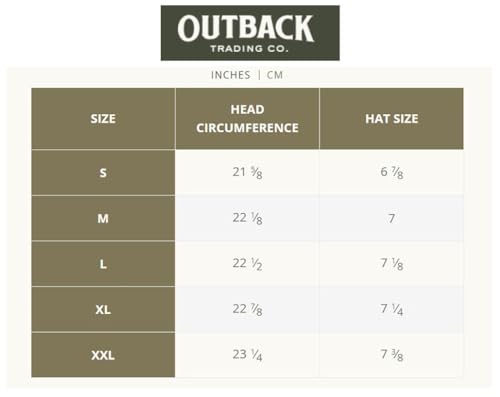 Outback Trading Unisex 13017 Pardoner UPF 50 UV Protection Moisture-Wicking Western Outdoor Premium Leather Hat - size: Large