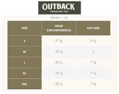 Outback Trading Unisex 13017 Pardoner UPF 50 UV Protection Moisture-Wicking Western Outdoor Premium Leather Hat - size: Large