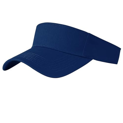 Dxhycc Sport Sun Visor Hats for Women Men - color: Navy