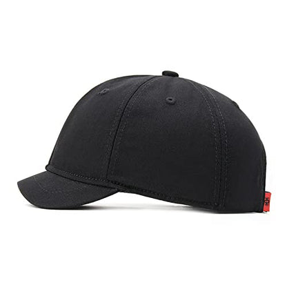 Faringoto Men's Cotton Short Brim Baseball Cap Casual Peaked Cap Ladies Versatile Equestrian Sun Hat - color: 01-khaki