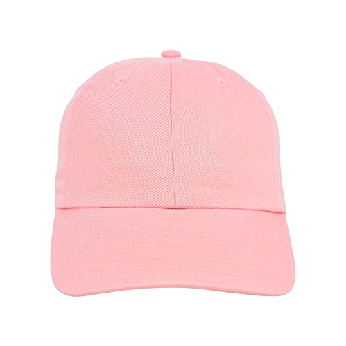 Lids Blank Baseline Dad Adjustable Strapback Hat - color: Pink