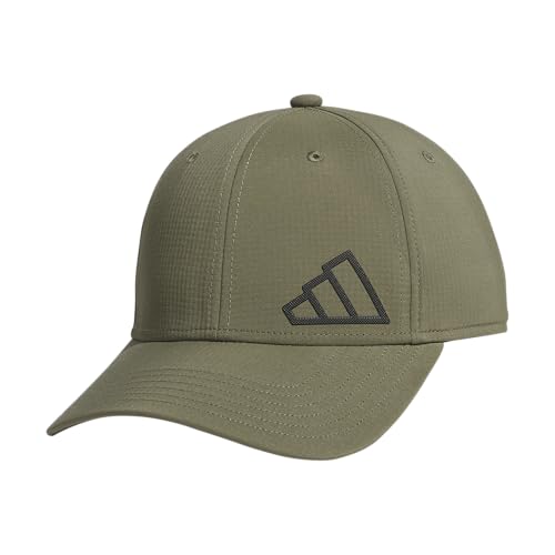 adidas Men's Showcase Snapback Hat - color: Olive Strata Green/Black