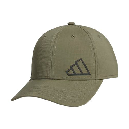 adidas Men's Showcase Snapback Hat - color: Olive Strata Green/Black