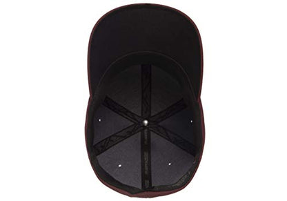 Flexfit Men's One Size Delta Seamless Cap, Maroon, Large-X-Large - color: Maroon, size: Large-X-Large