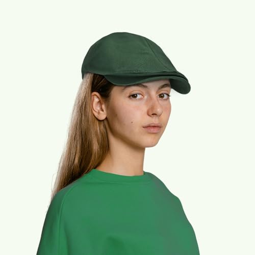 WITHMOONS Newsboy Hat Original Clean Up Adjustable Style Ivy Hat MAAD0884 - color: Green